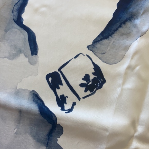 Chanel 100% Silk square scarf. - Picture 6 of 14